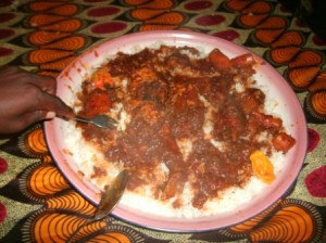 Le riz est le plat national du Sénégal