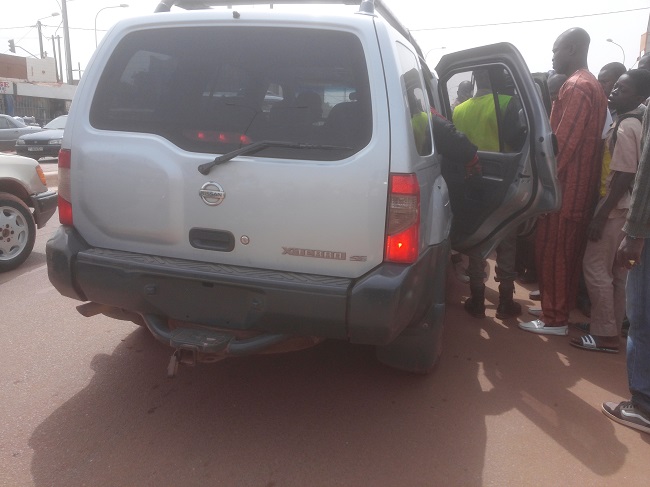 Le propriétaire de ce véhicule non immatriculé n'avait pas ses papiers quand il a été interpellé par la police