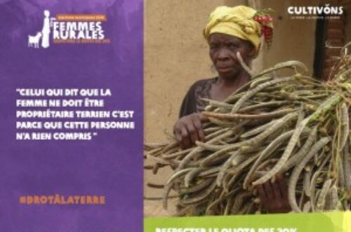 Article : Burkina Faso : droit à l’héritage des terres aménagées pour les femmes rurales