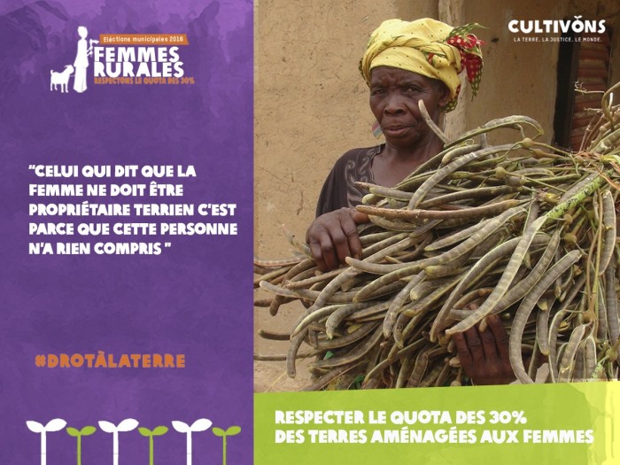 Article : Burkina Faso : droit à l&rsquo;héritage des terres aménagées pour les femmes rurales